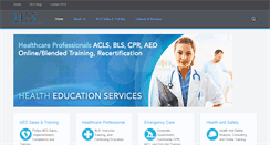 Desktop Screenshot of healtheducationservices.net